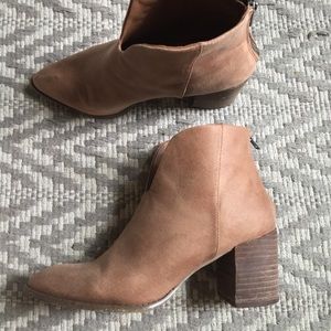 Report heeled booties